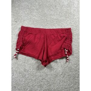 Mapalé Shorts Womens Small‎ Ruched Lounge Sleepwear Drawstring Side Tie